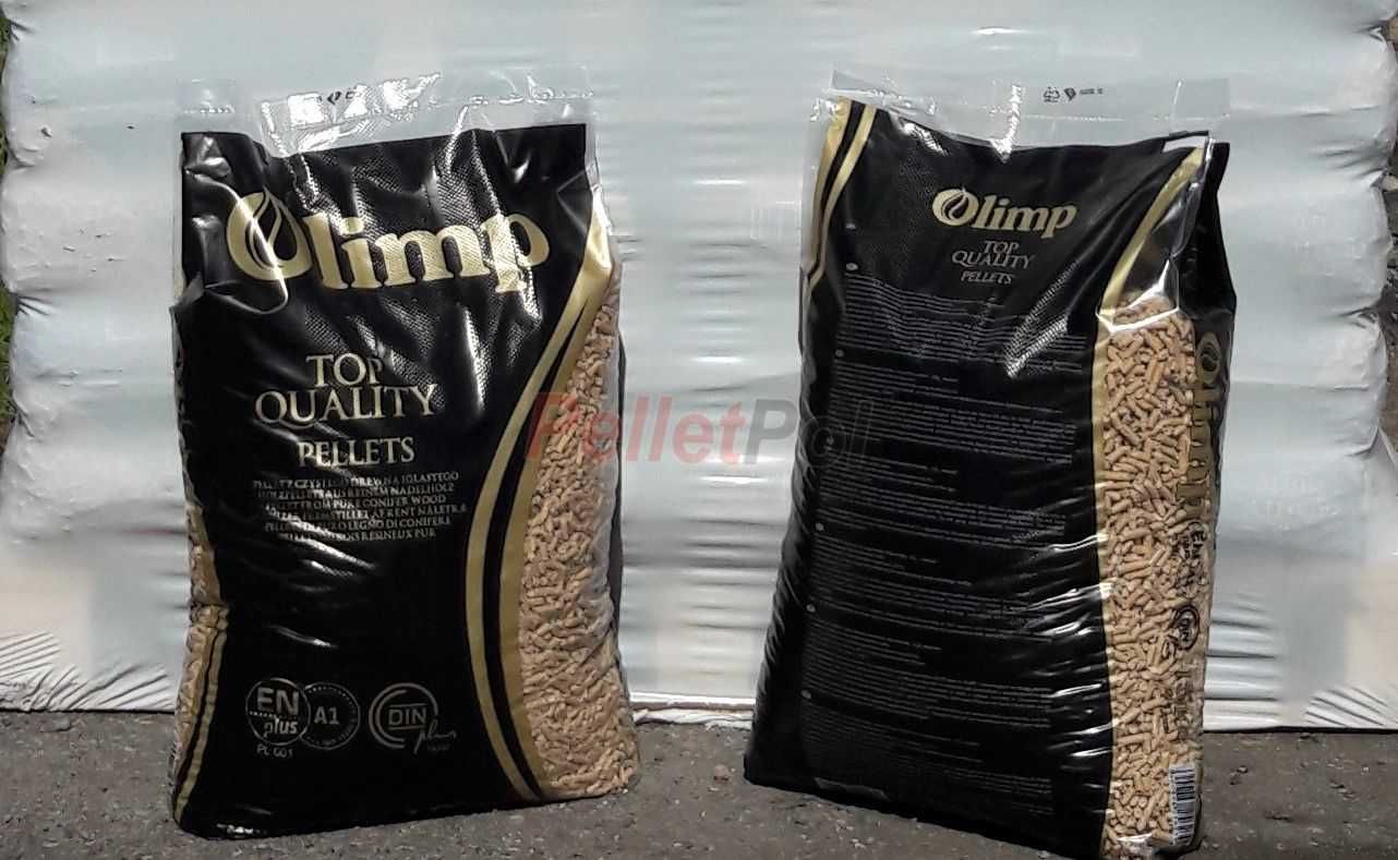 Pellet Olimp 6 mm, certyfikat EN plus A1