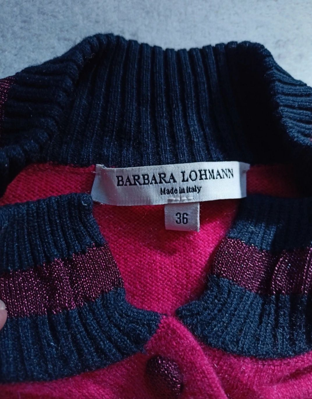 Sweter kaszmir Barbara Lohmann
