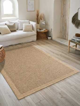 Nowy dywany /bieżnik /dywanik /efekt naturalnej juty/160x230cm !A2573!