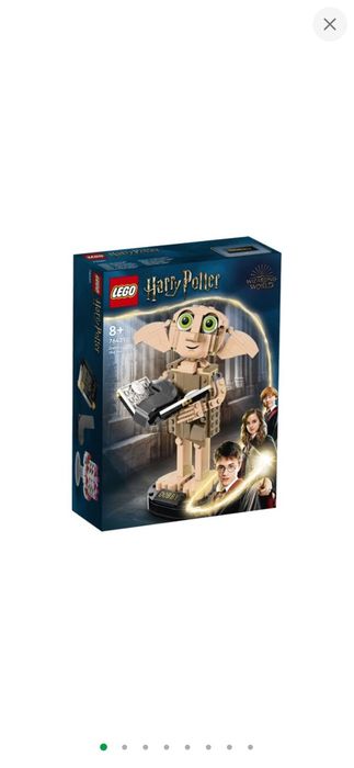 Конструктор LEGO Домовий ельф Доббі. Harry Potter. Новий. Оригінал