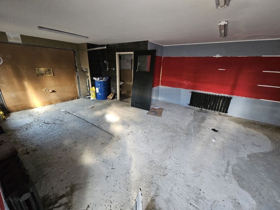 Działka przemysłowa inwestycyjna z budynkiem 216m2 sklepy warsztat itp
