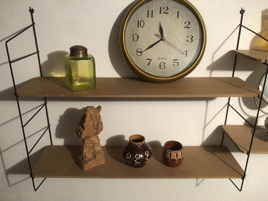 Regał połka strining ( string ) 3 szt ramki metal oryginalne i 4szt no