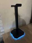 Stojak na sluchawki redragon scepter pro rgb  4xusb a