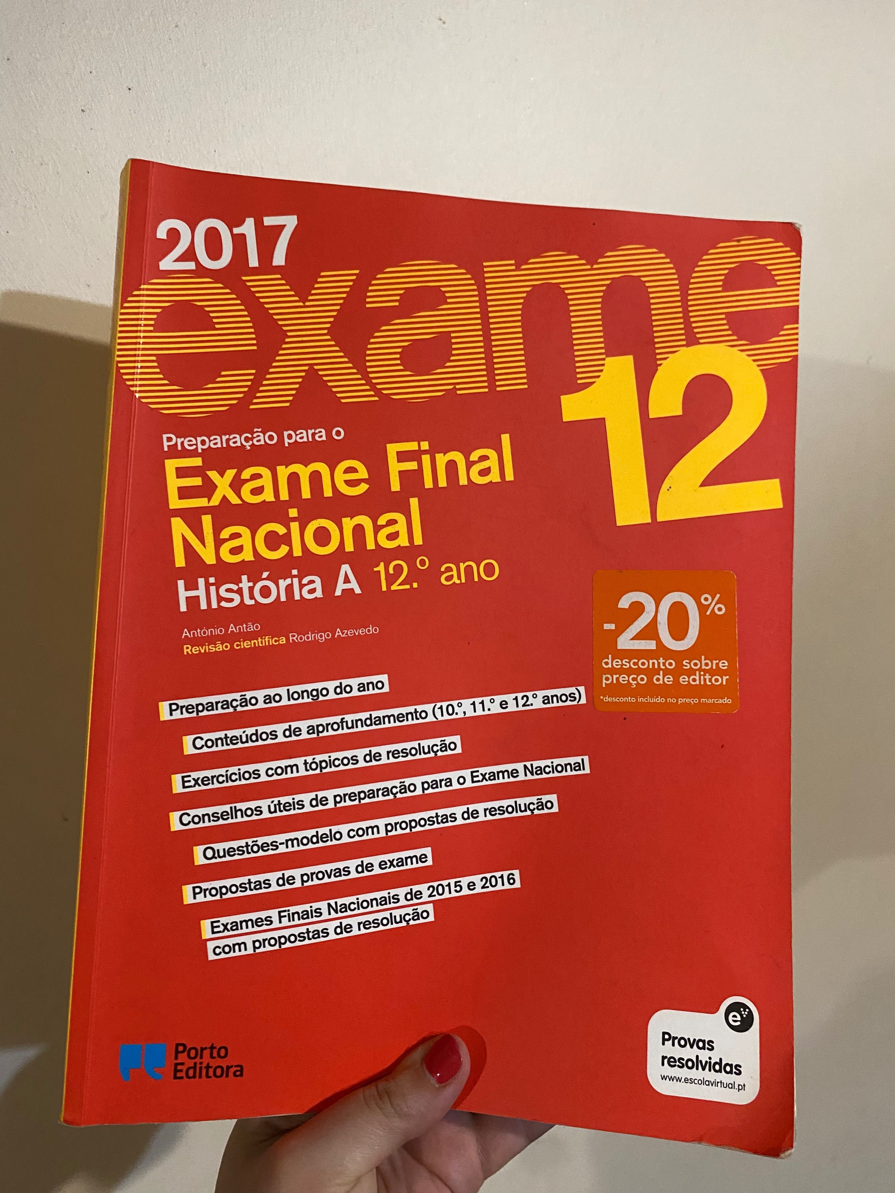 Livro de Exames 12° Ano História A