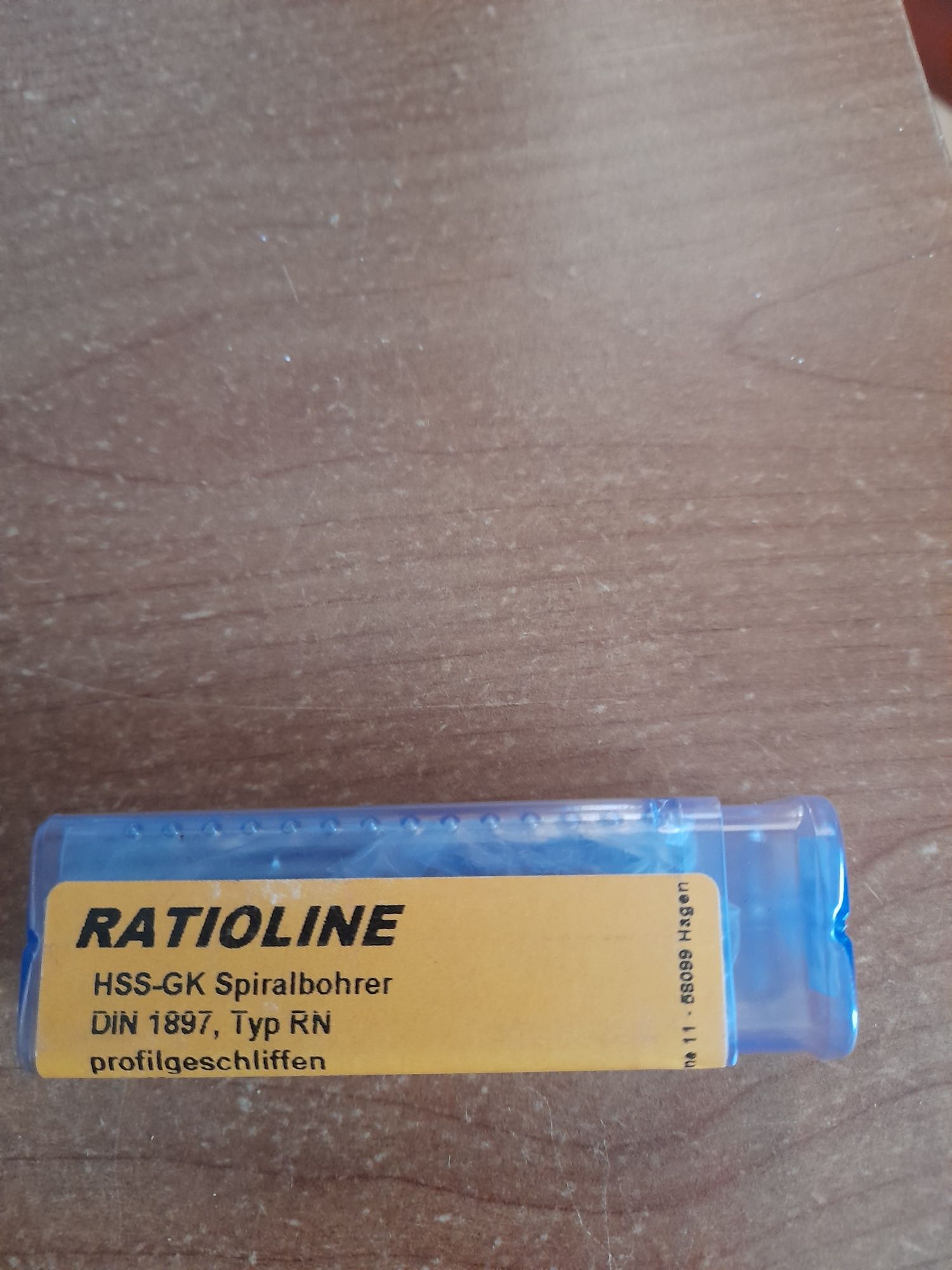 Wiertła 5mm niemieckie 10szt Ratioline