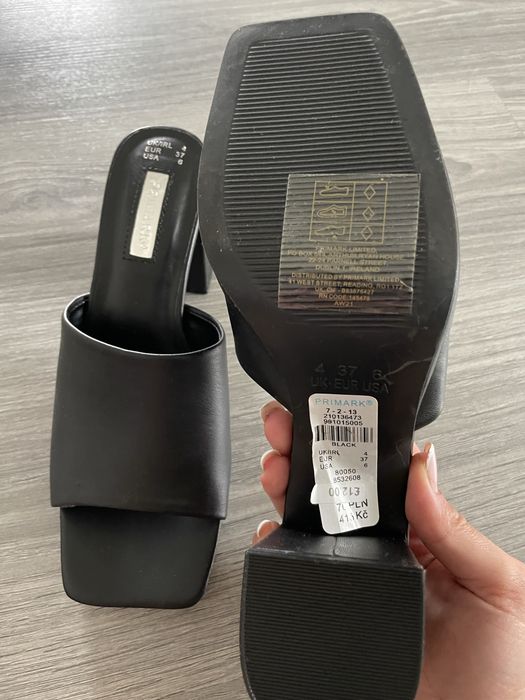 Жіночі шльопанці на каблуку Primark