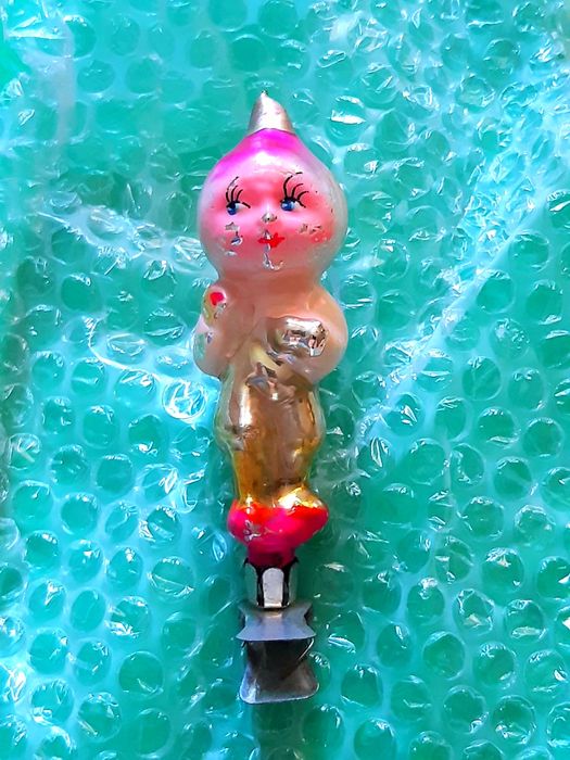 Антикварный ёлочные игрушки ссср