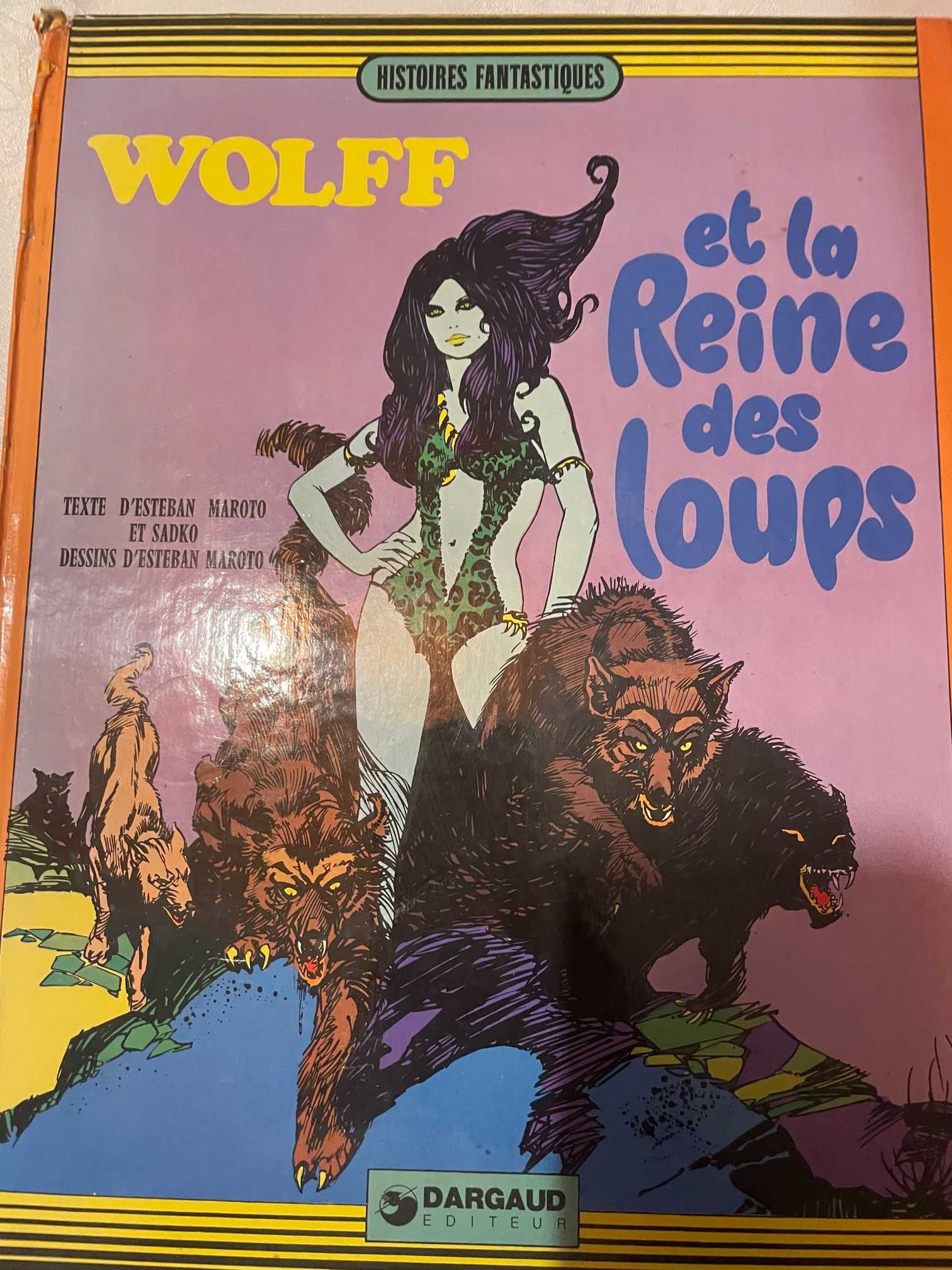 Wolff et la Reine des Loups, Esteban Maroto, 1973, raro!