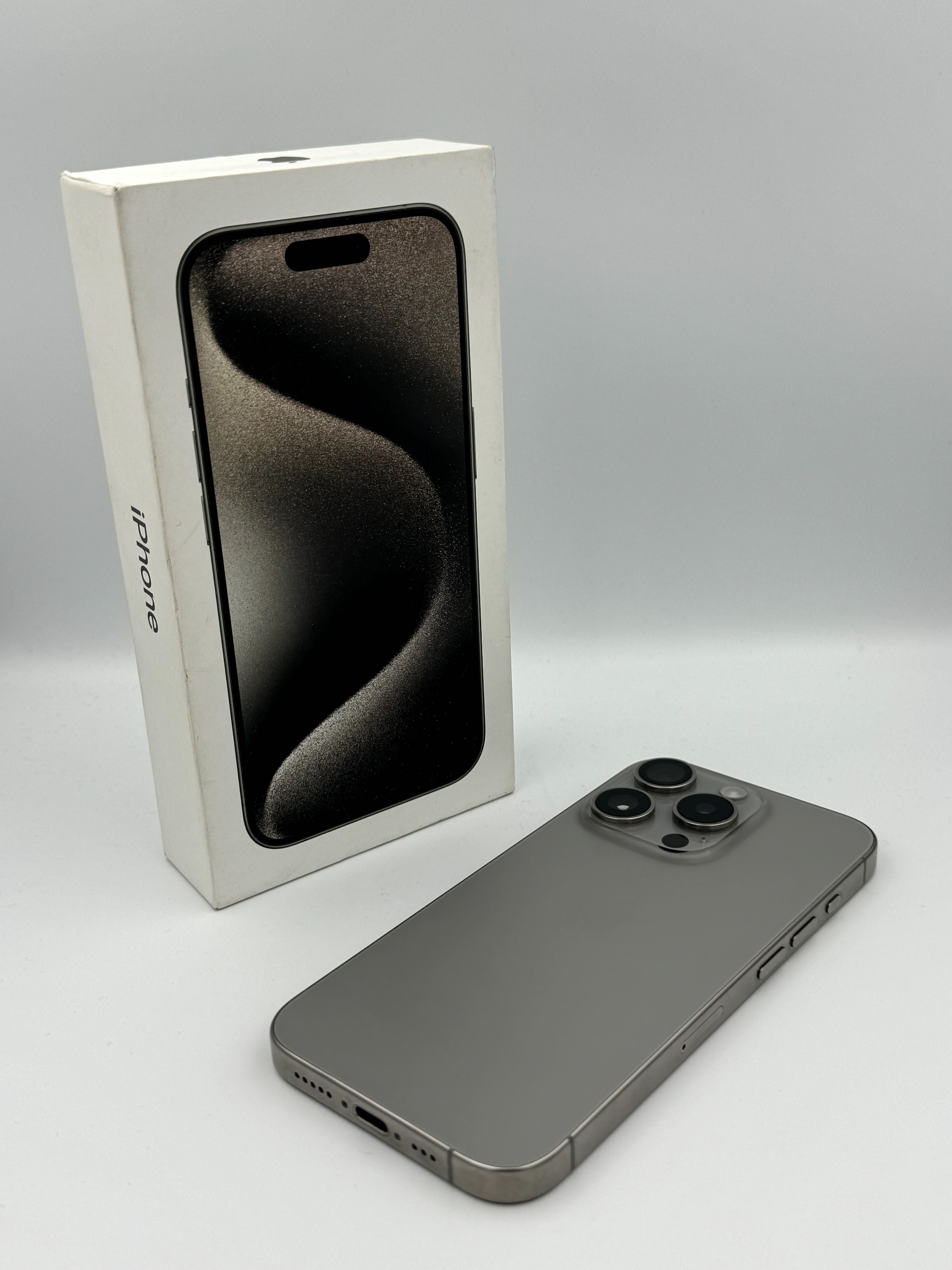 iPhone 15 PRO 128GB NATURAL BAT.89% 3249ZŁ Łódzkie GSM Rzgowska 16