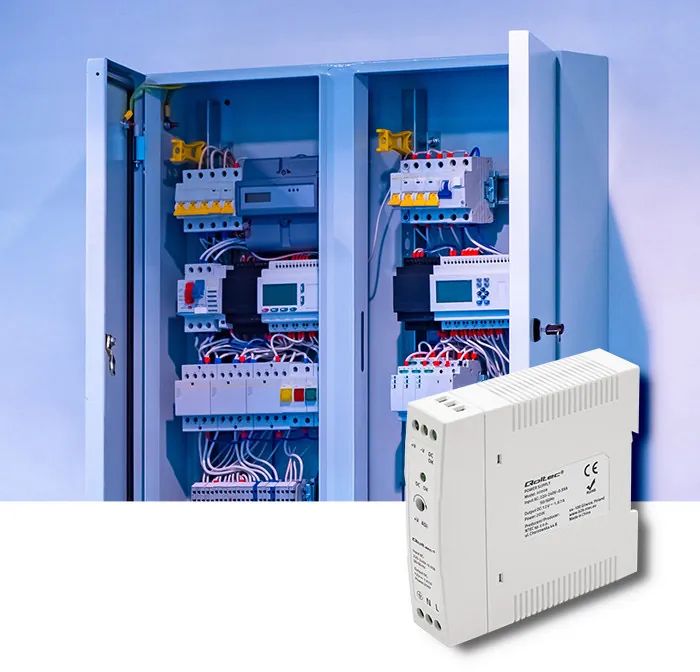 Zasilacz na szynę DIN SLIM 12V 20W 1.67A Qoltec 50908