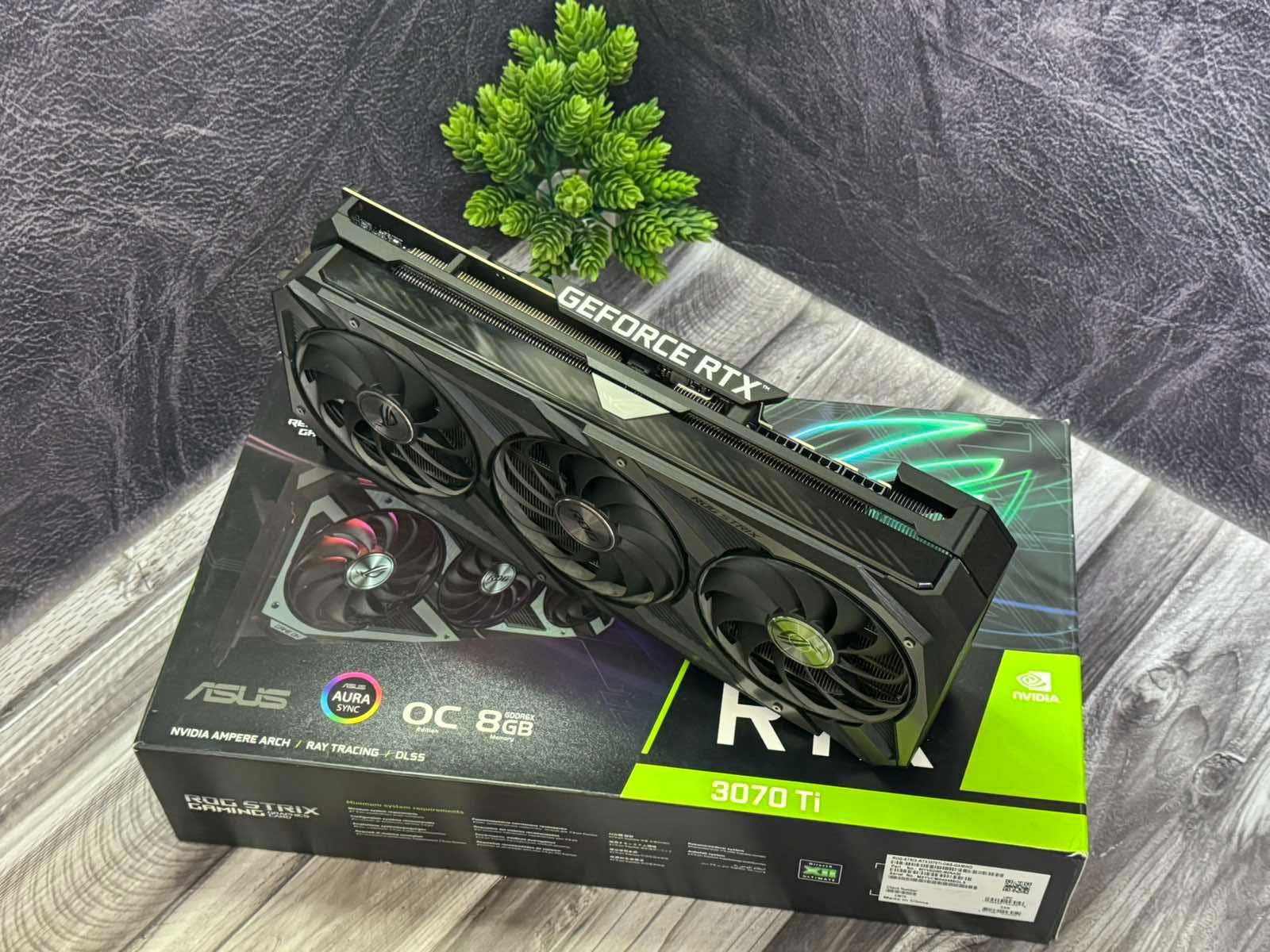 Відеокарта ASUS ROG Strix Gaming OC RTX 3070Ti 8GB