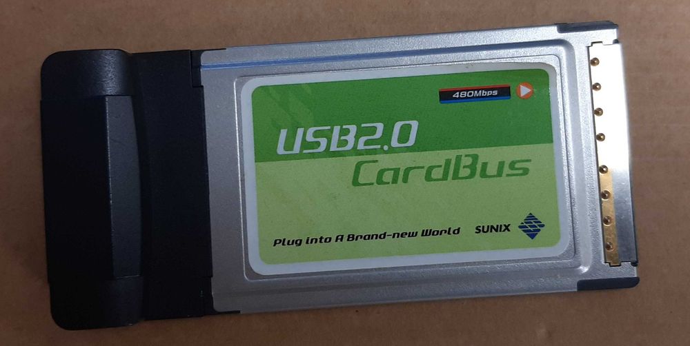 USB 2.0 CardBus Sunix