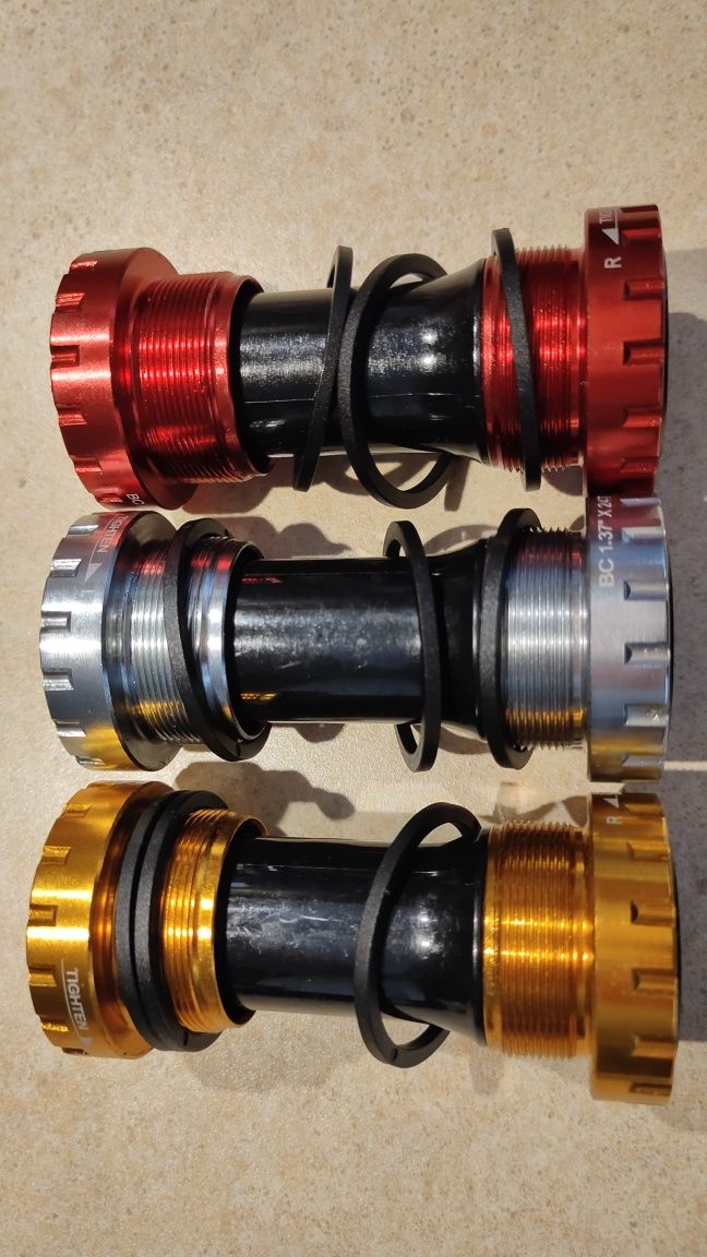 Wkład suportu typu Shimano sztywna oś 24mm.