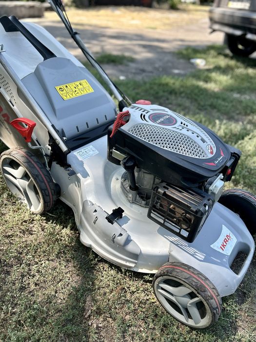 Газонокосилка Ikra Mogatec IBRM 2351 TL бензиновый самоходный