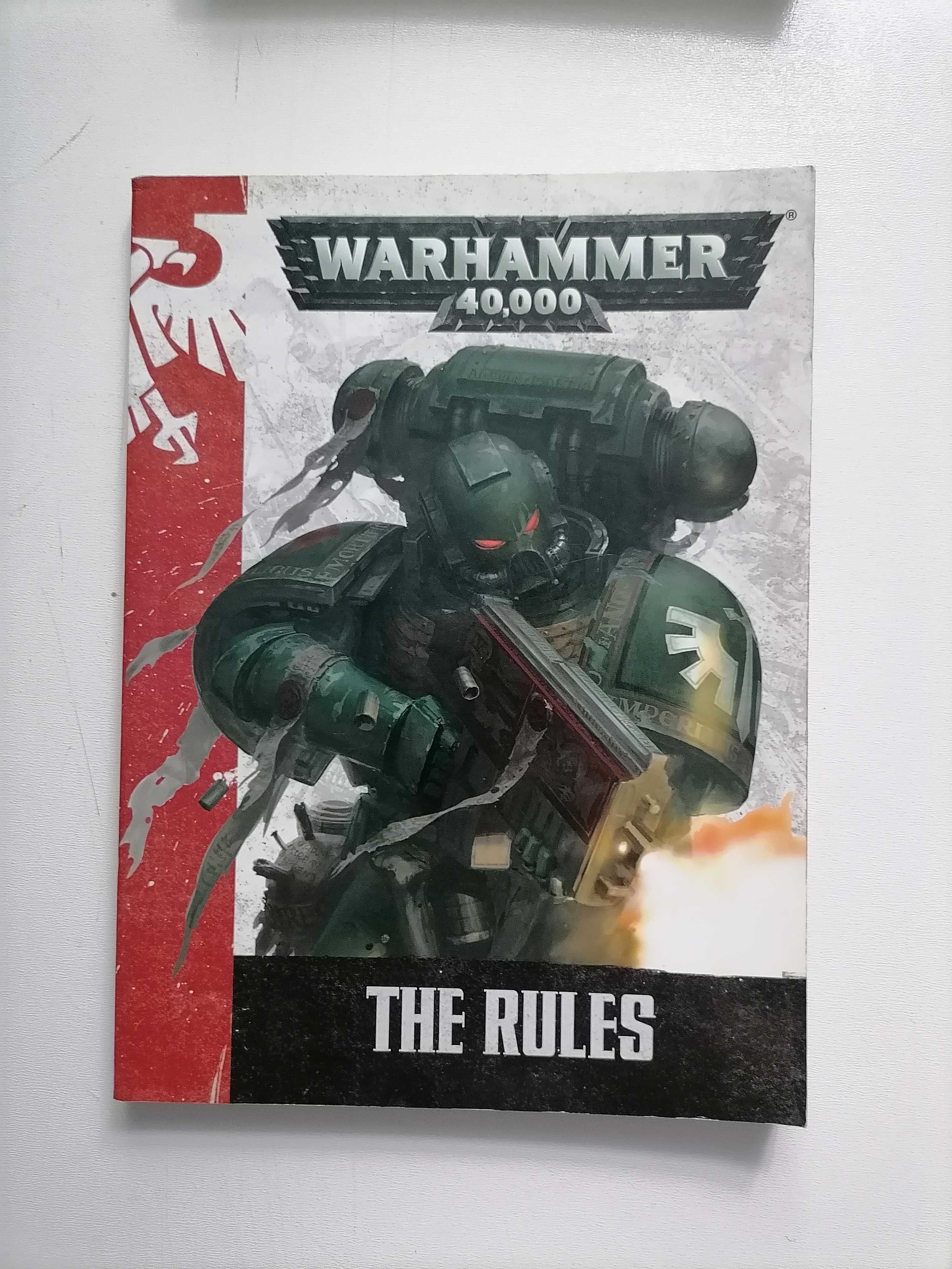 Warhammer 40k The rules 7ed. Format Mini. Archiwalne wydanie.