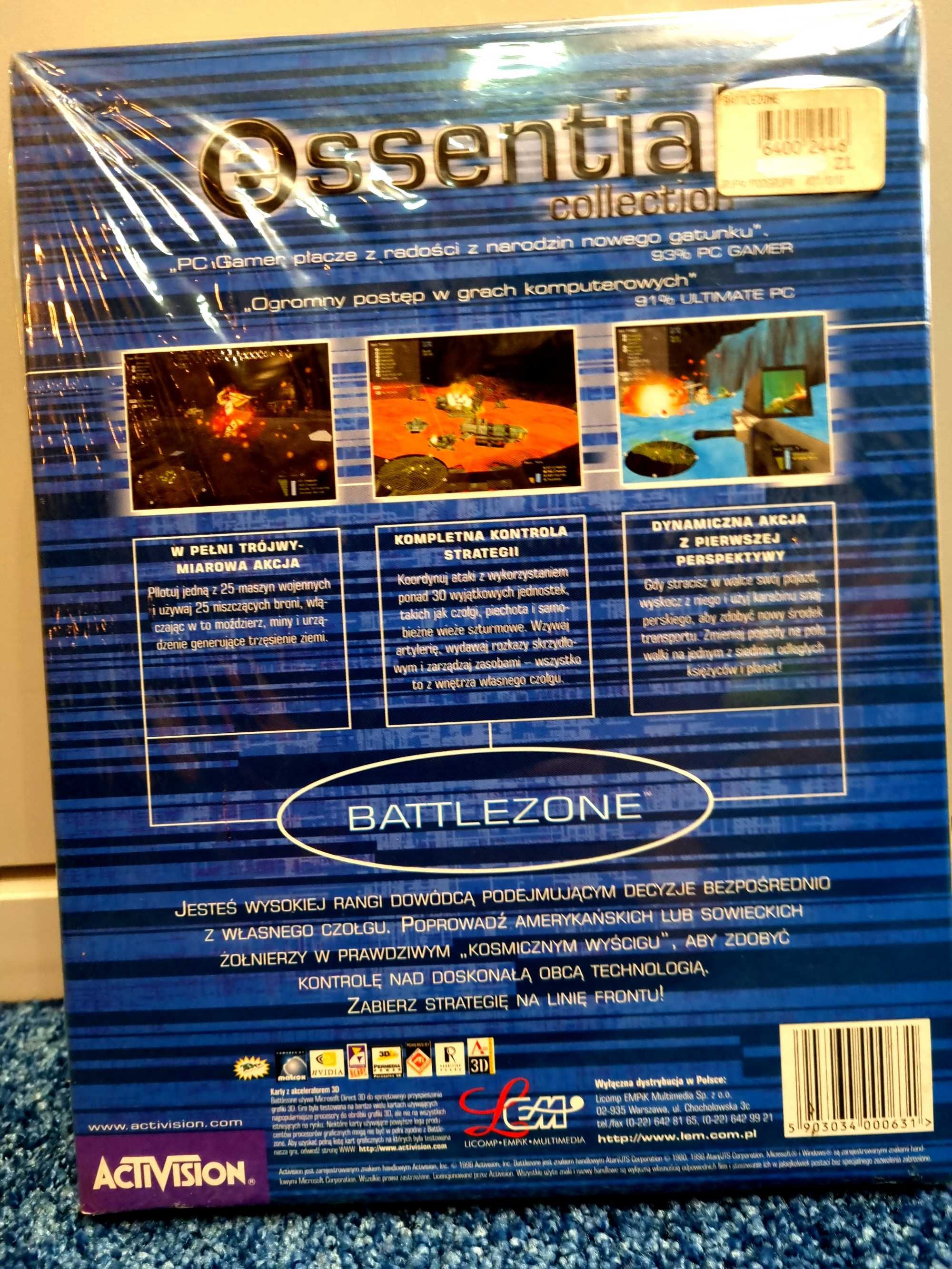 Battlezone - Big Box - PC PL Nowa w Folii