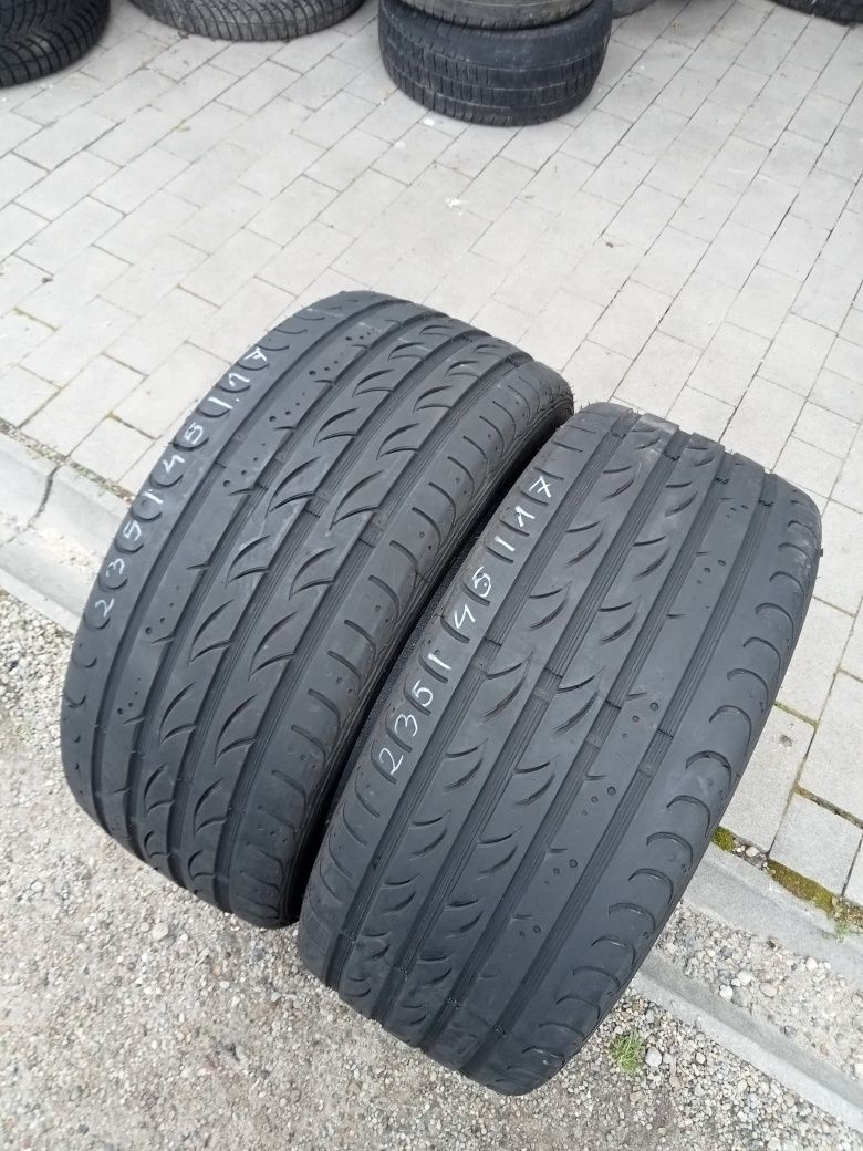 2x Opony Używane Letnie 235/45R17 Syro