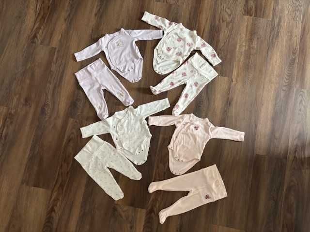Zestaw body + półśpiochy rozmiar 62