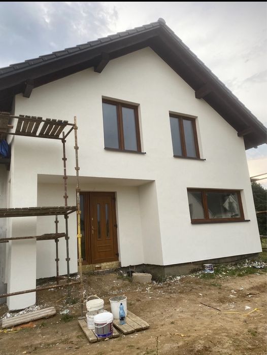 Elewacje/Siatka klej/ tynkiwanie elewacji/malowanie elewacji