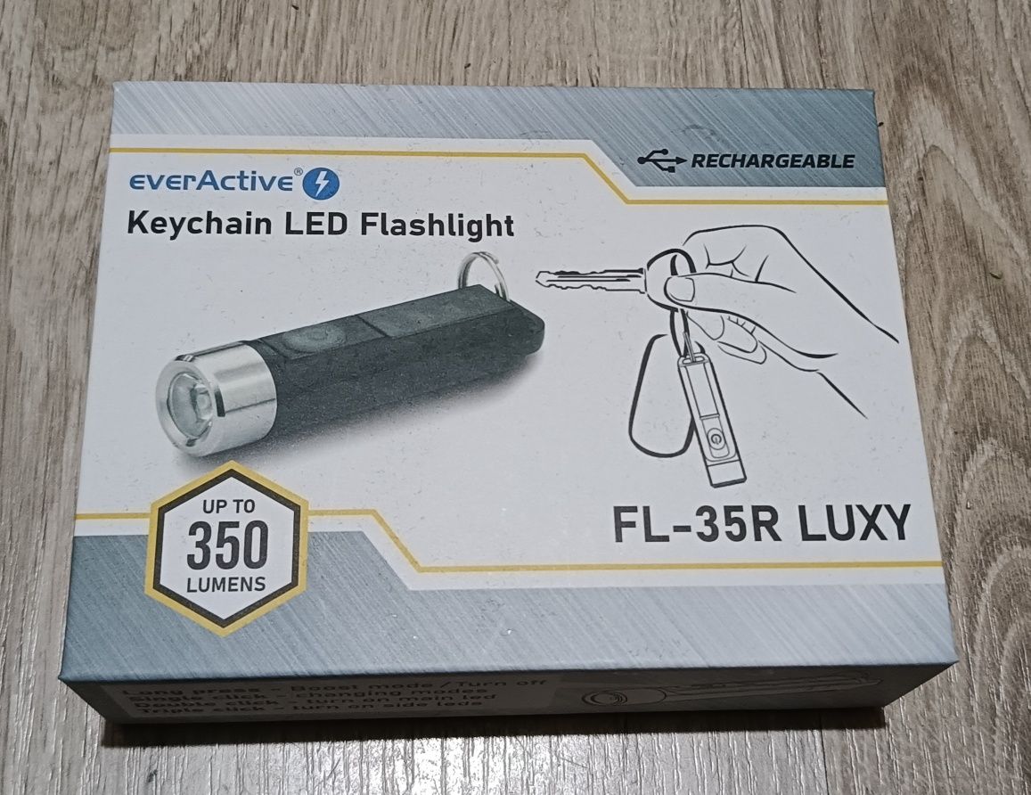 everActive mini Latarka brelok LED FL-35R Luxy