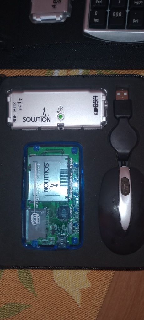 Silvercrest USB Dwa zestawy podróżne komputer,tablet Nowe