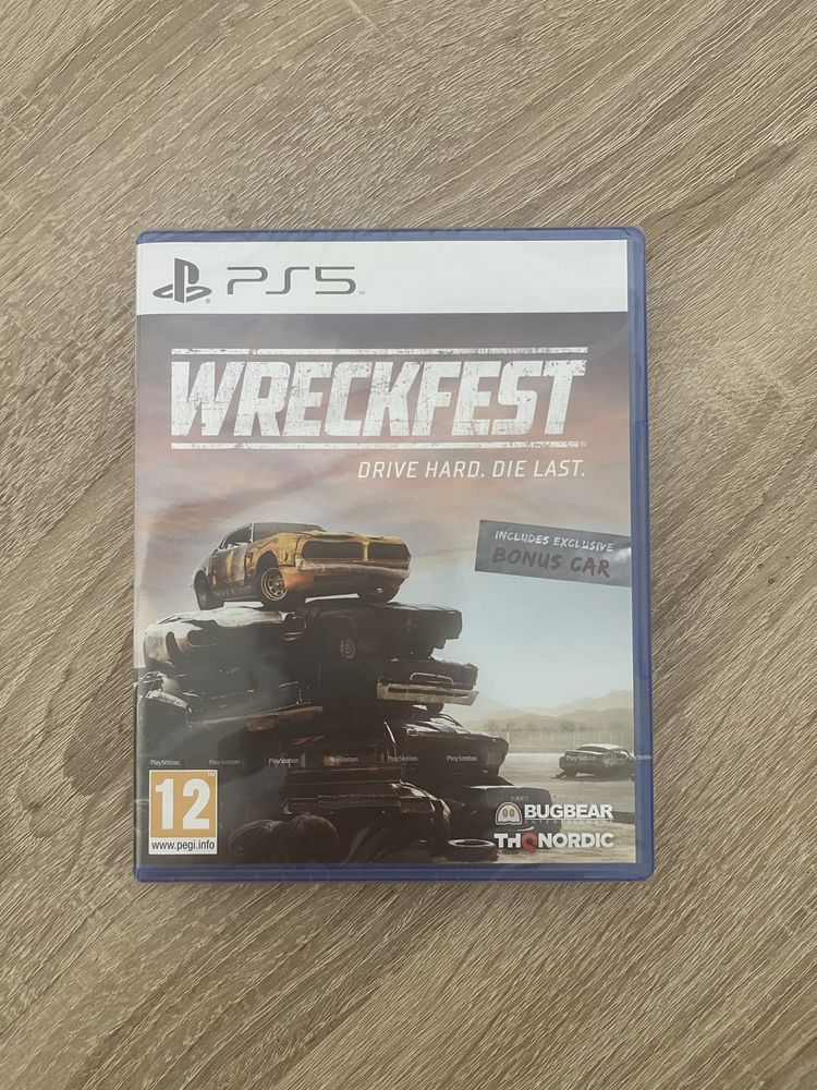 Wreckfest PS5 nowa w folii polska wersja
