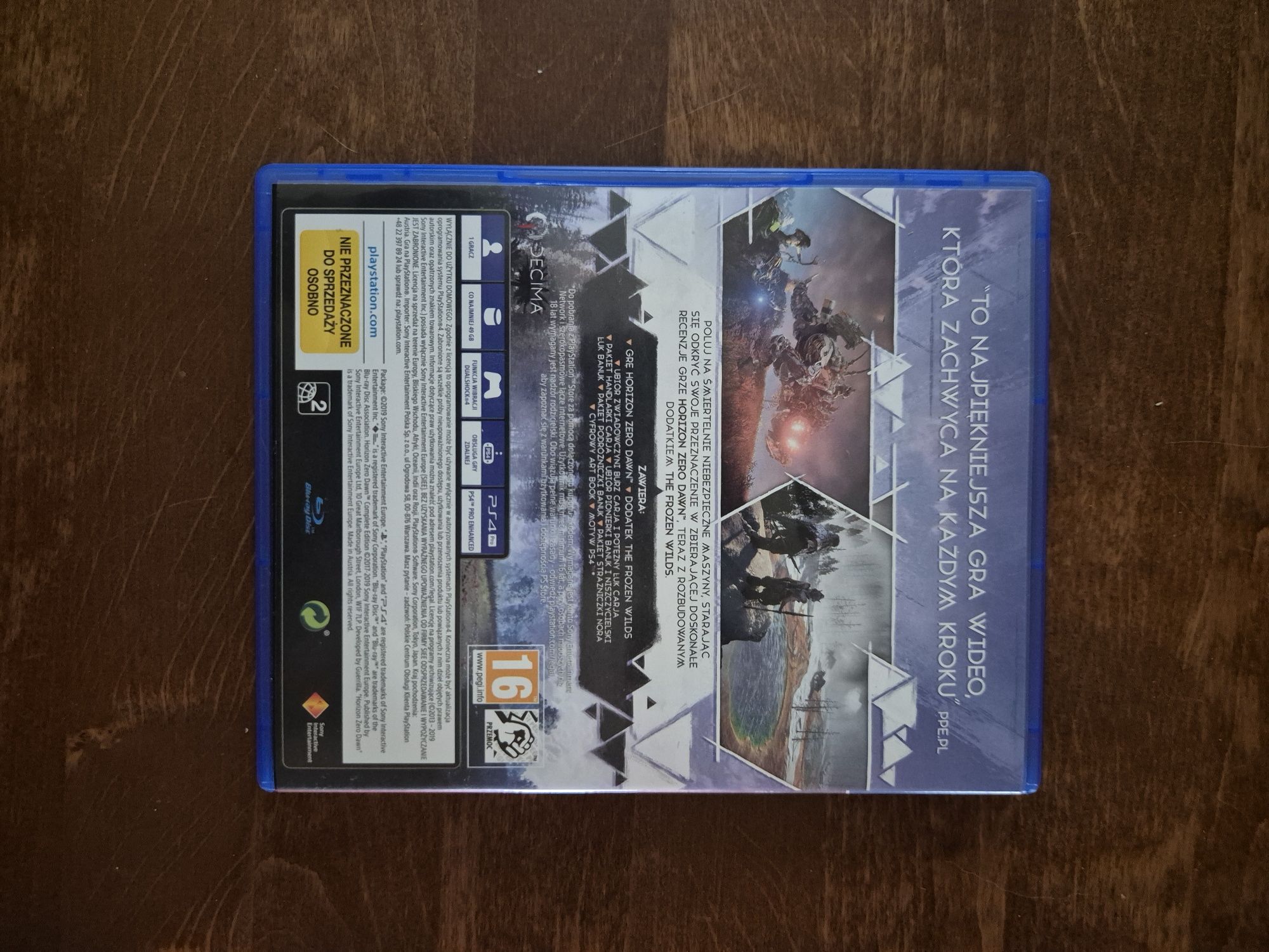 Horizon zero dawn complete edition ps4