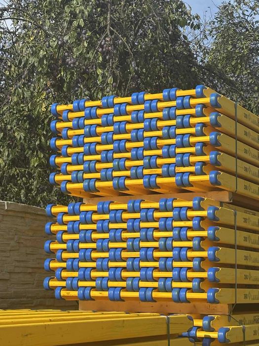 Dźwigar budowlany H20 okuty belka konstrukcyjna nośna dźwigary okute