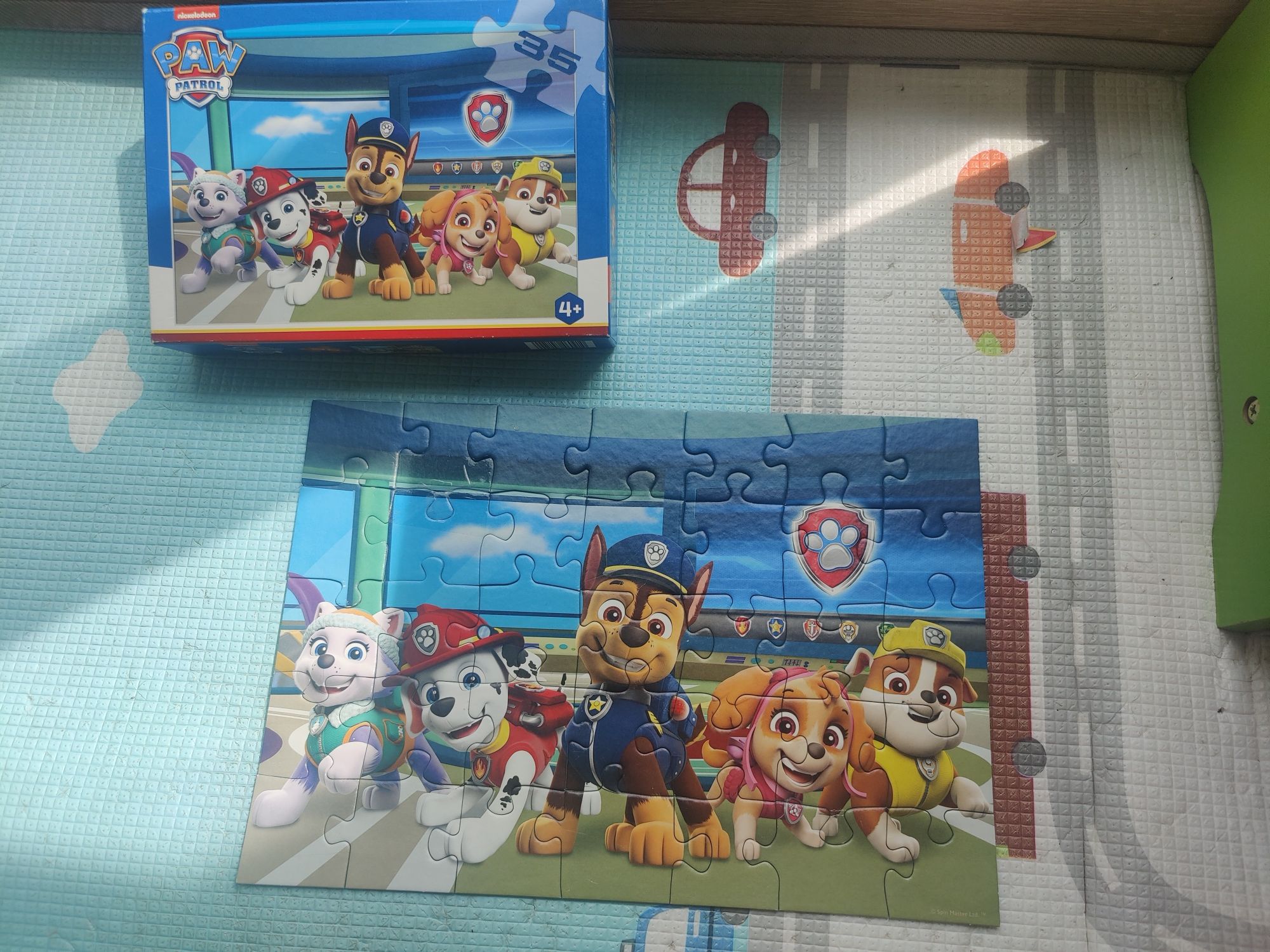 Puzzle PAW psi patrol 4+