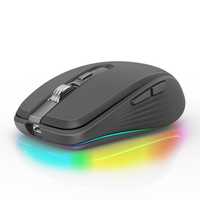 Мышка аккумуляторная FM FIT-3 USB+Bluetooth с RGB-подсветкой
