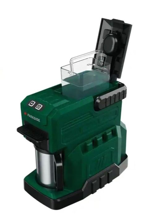Máquina de café Parkside a bateria (nova)