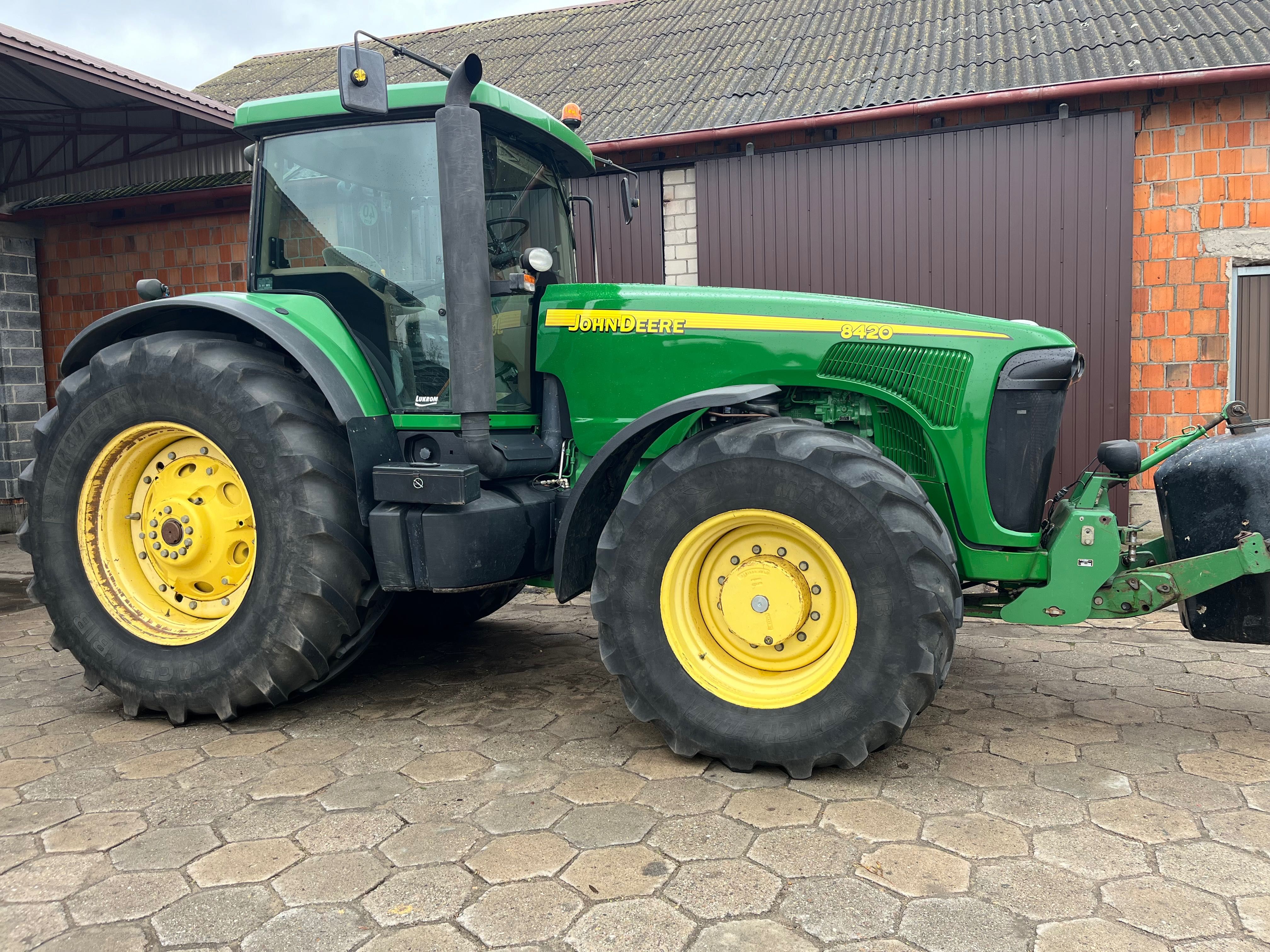 John deere 8420, 2006 rok.