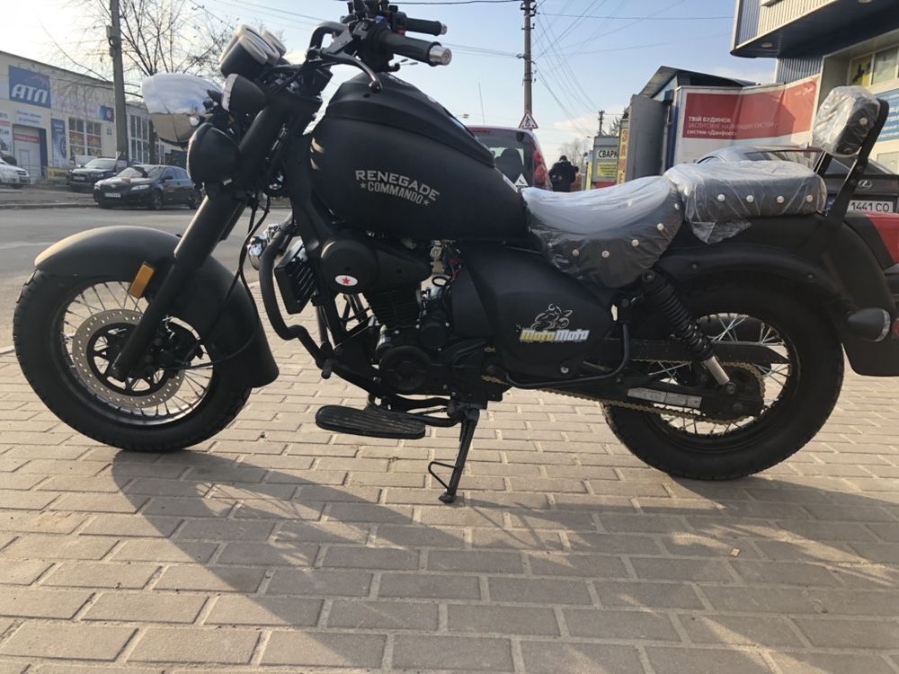 Мотоцикл KV Loncin 250 Renegade Black Matt Новий Гарантія Сервіс