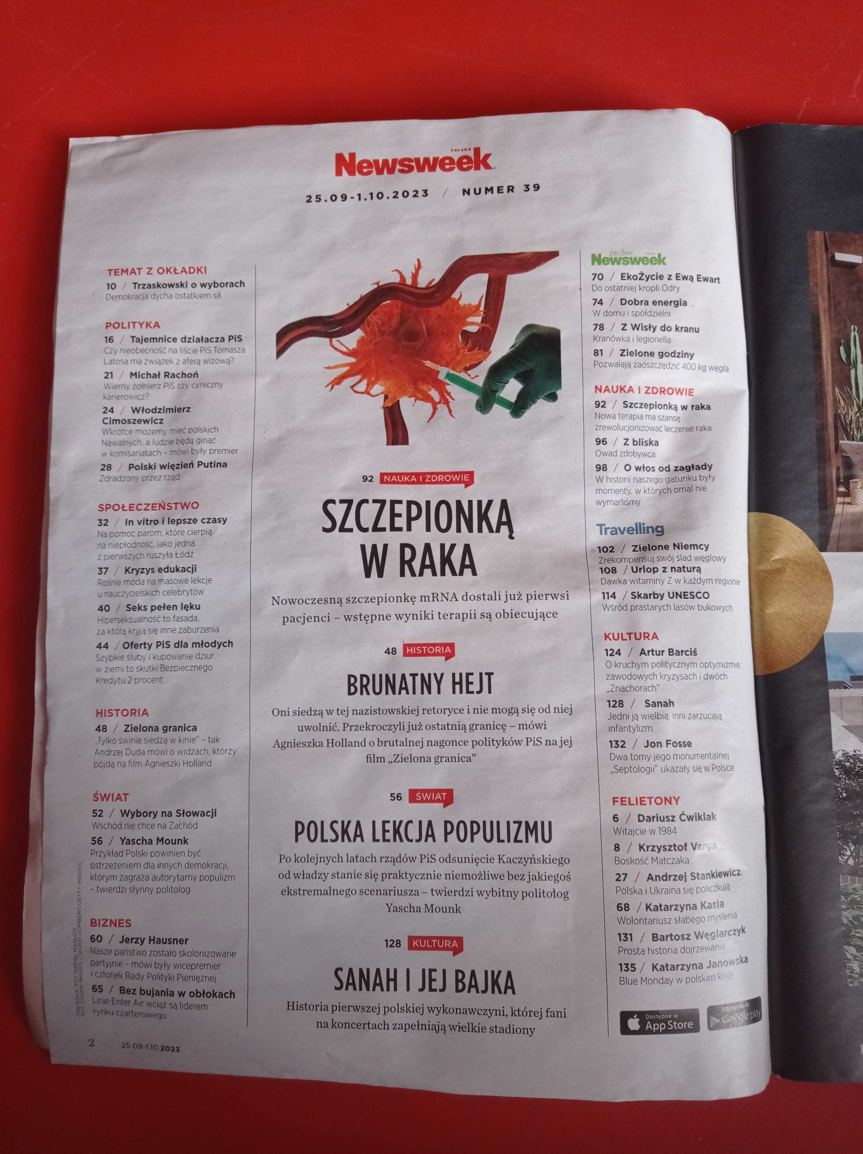 Newsweek 39/2023, 25 września - 1 października 2023