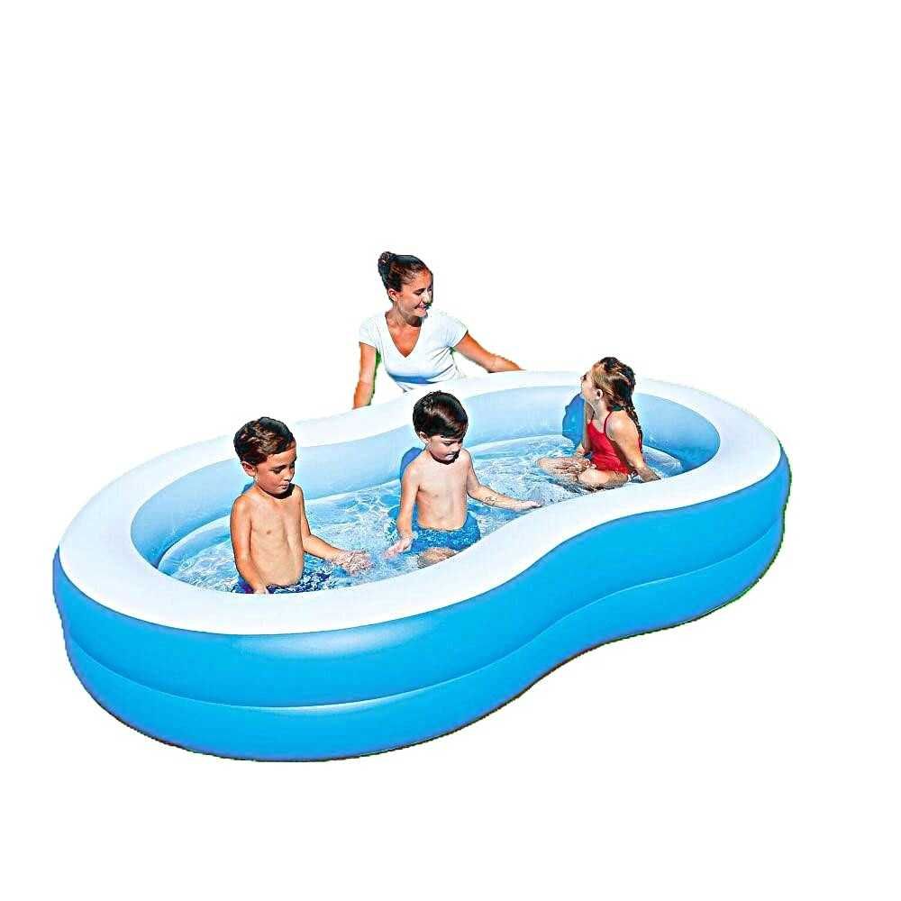 Dmuchany basen rodzinny BESTWAY Big Lagoon 262 x 157 x 46 cm 544L