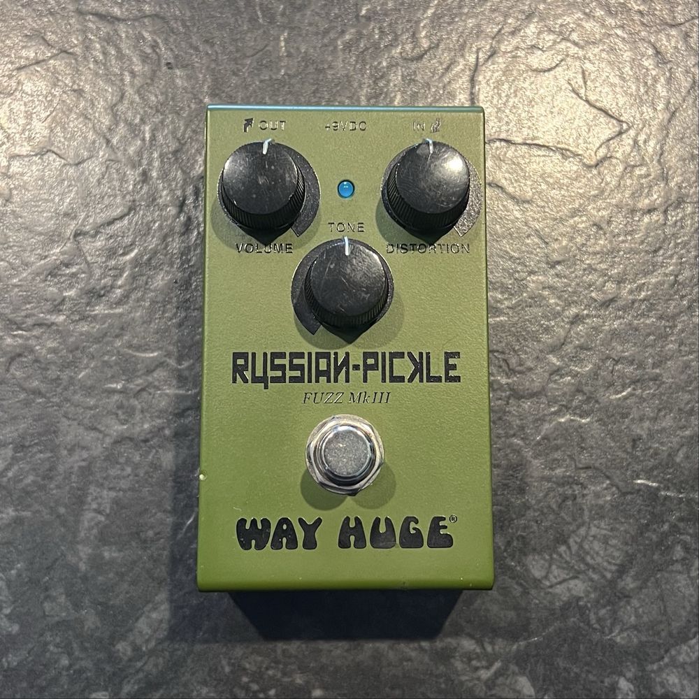 Way Huge Smalls WM42 Russian Pickle Fuzz (typ Green Russian Big Muff)