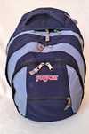 Plecak JANSPORT 5 komór, 48x32x19, uszkodzony suwak głównej komory