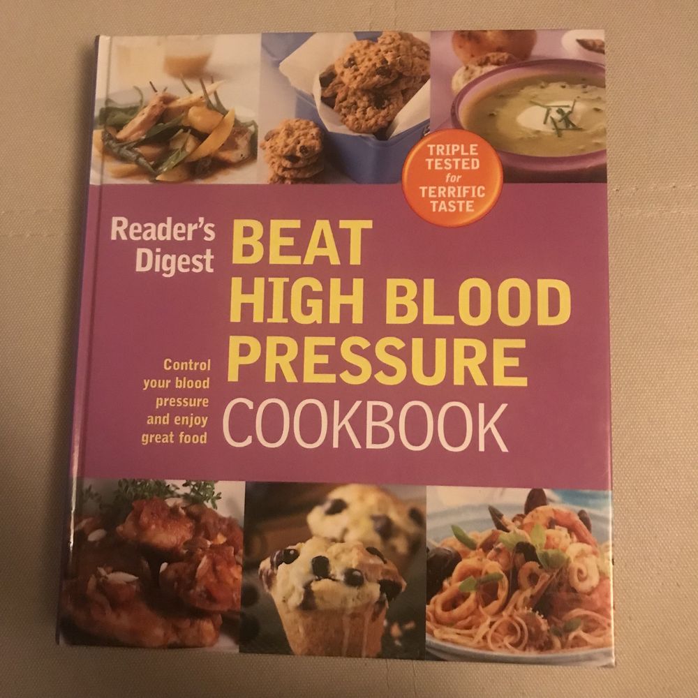 Reader’s Digest Beat High Blood Pressure Cookbook przepisy dieta eng