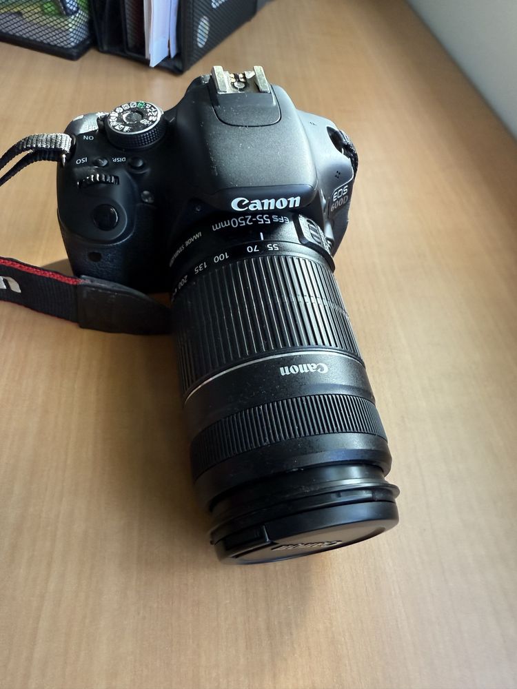 Canon 600d com acessorios