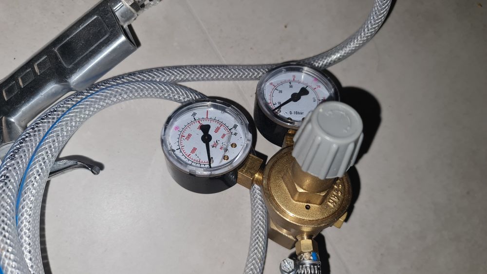 Reduktor do CO2 argon hel balony