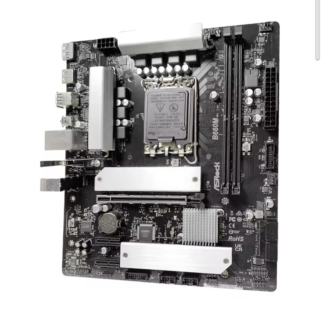 Материнська плата ASRock B660M DDR4, ASRock B760M DDR5 s1700 Нова, !