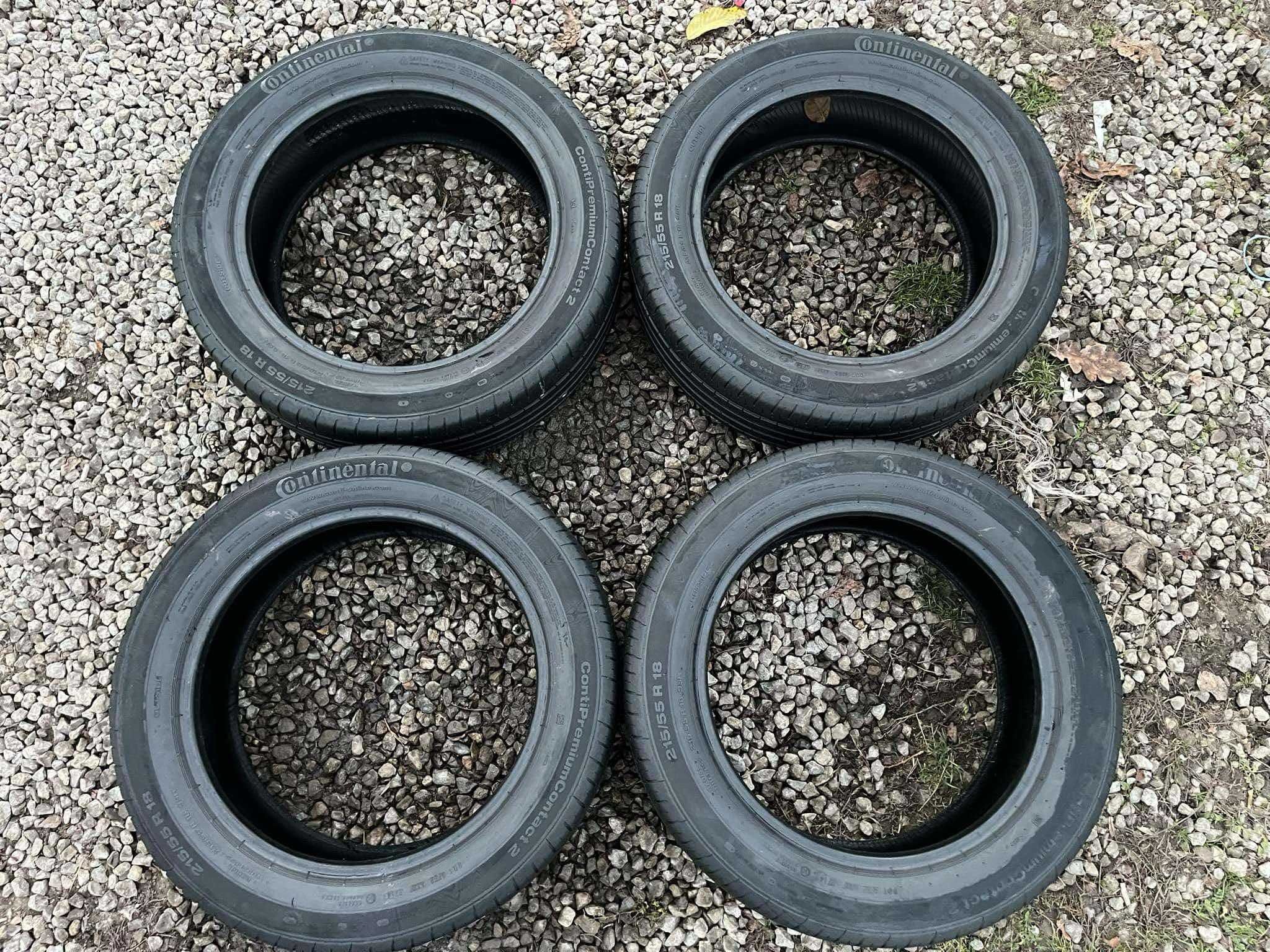 Opony 215/55R18 Continental ContiPremiumContact 2 Lato 4sztuki