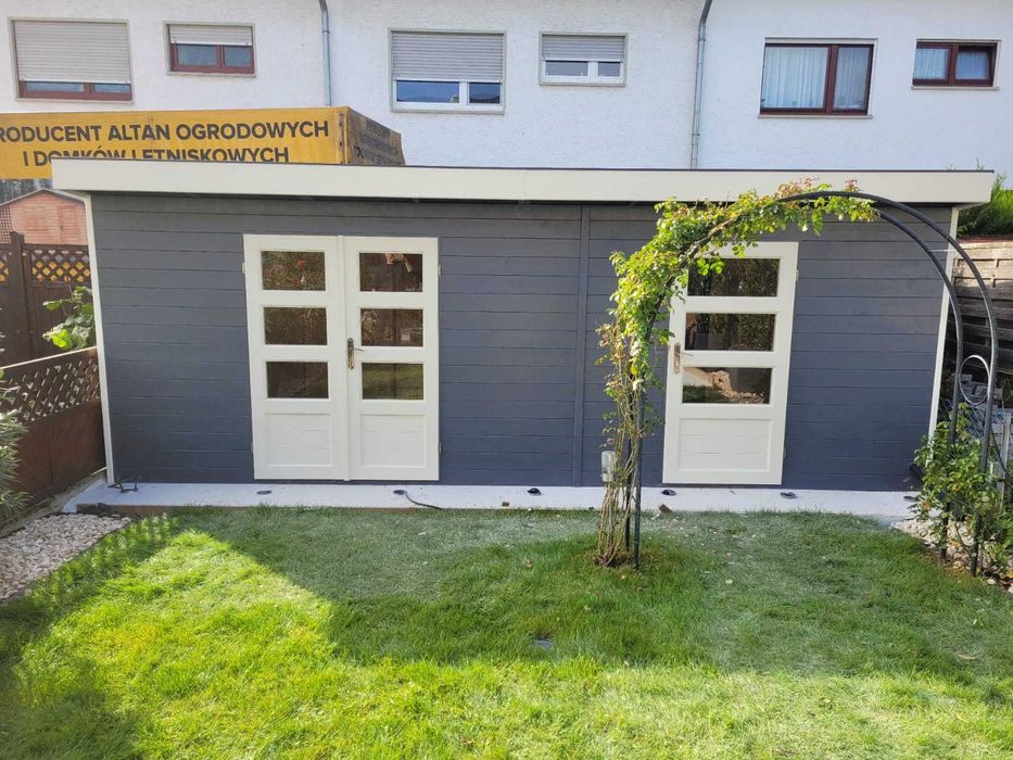 NOWOCZESNY Domek narzędziowy 6x2,5m