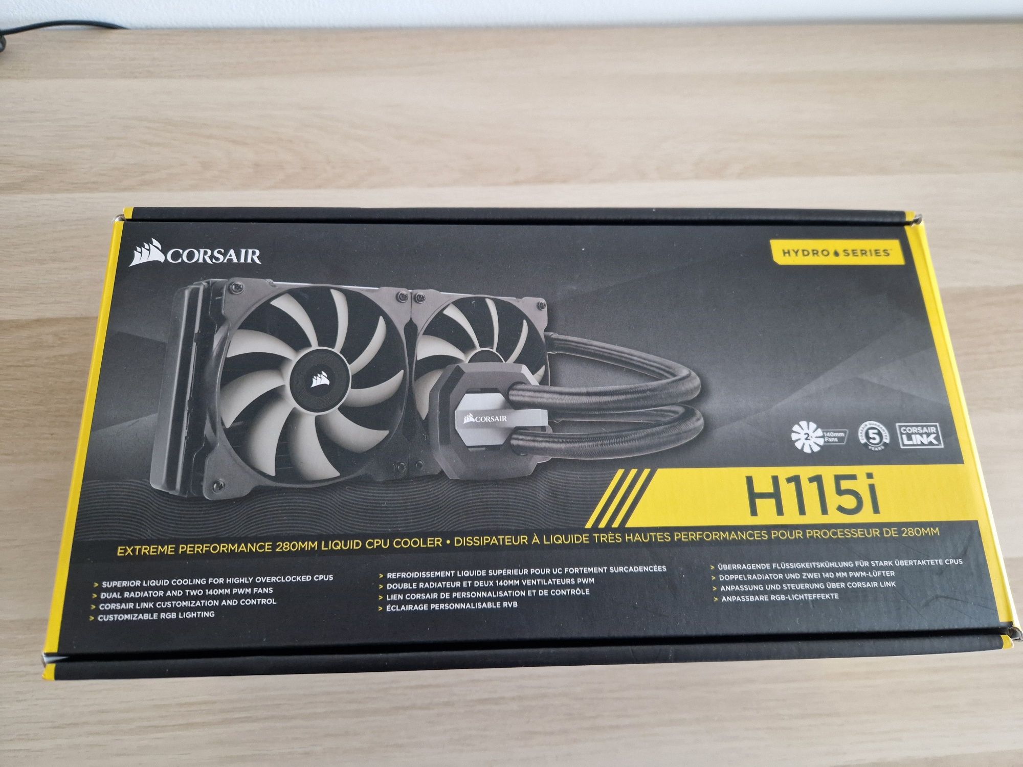 Corsair H115i AIO