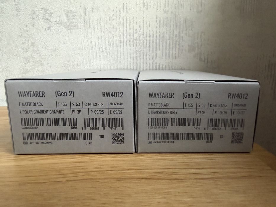 Ray-Ban Meta  wayfarer gen 2АІ gray окуляри