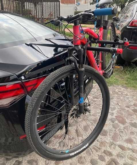 Bagażnik rowerowy na 2 rowery UNIWERSALNY nie wymaga hak