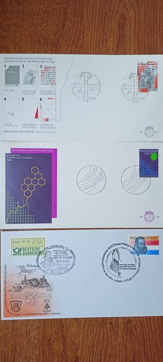 Koperty - pierwszego dnia obiegu - FDC.
