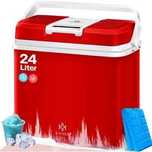 Nowa lodówka elektryczna KESSER/24L/mini chłodziarka turystyczna 4375!
