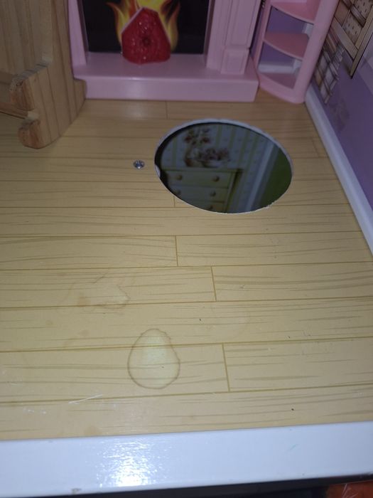 Duży domek dla lalek barbie