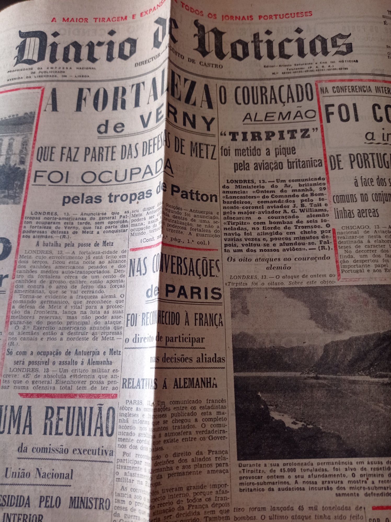 Jornal de notícias WW2